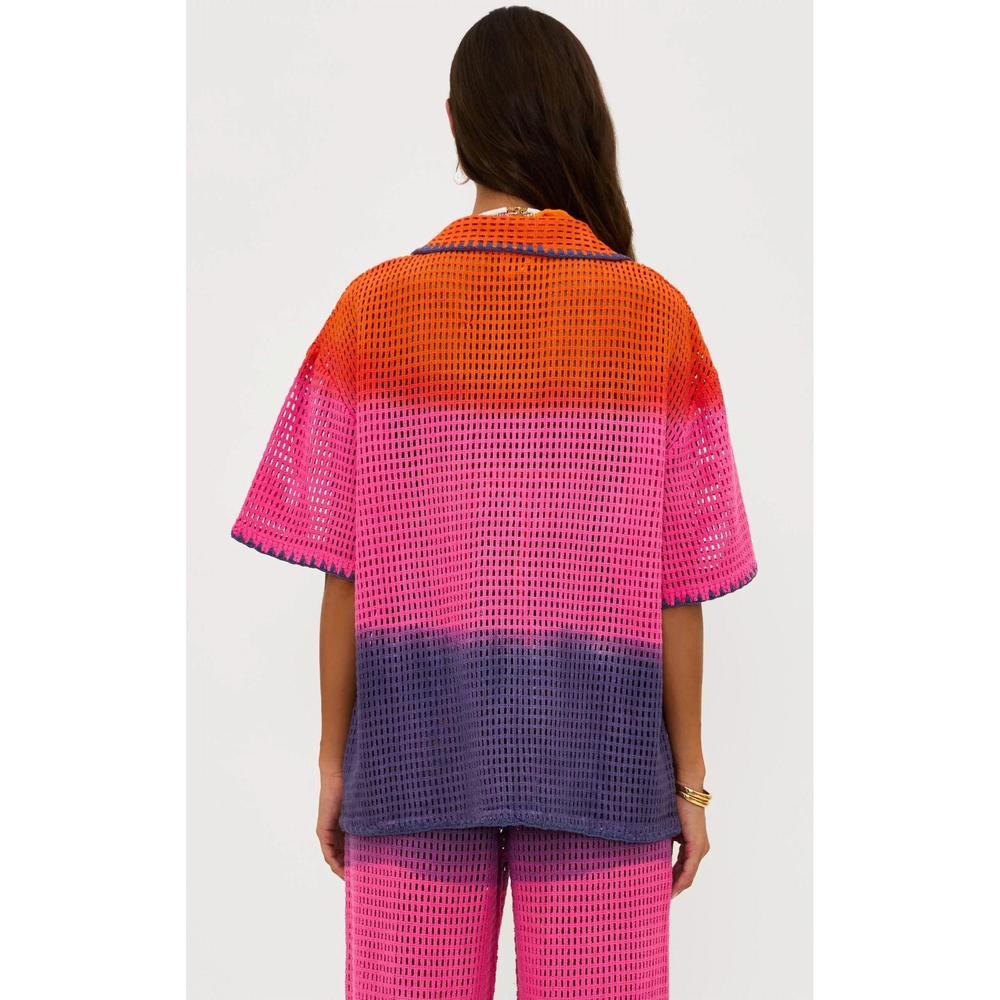 NEW BEACH RIOT ira button front top in multi - Picture 2 of 10